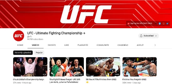 MMA Fights Online For Free