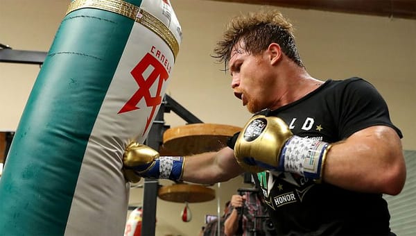 Canelo Alvarez Punching Bag How to punch a heavy bag - Canelo Alvarez